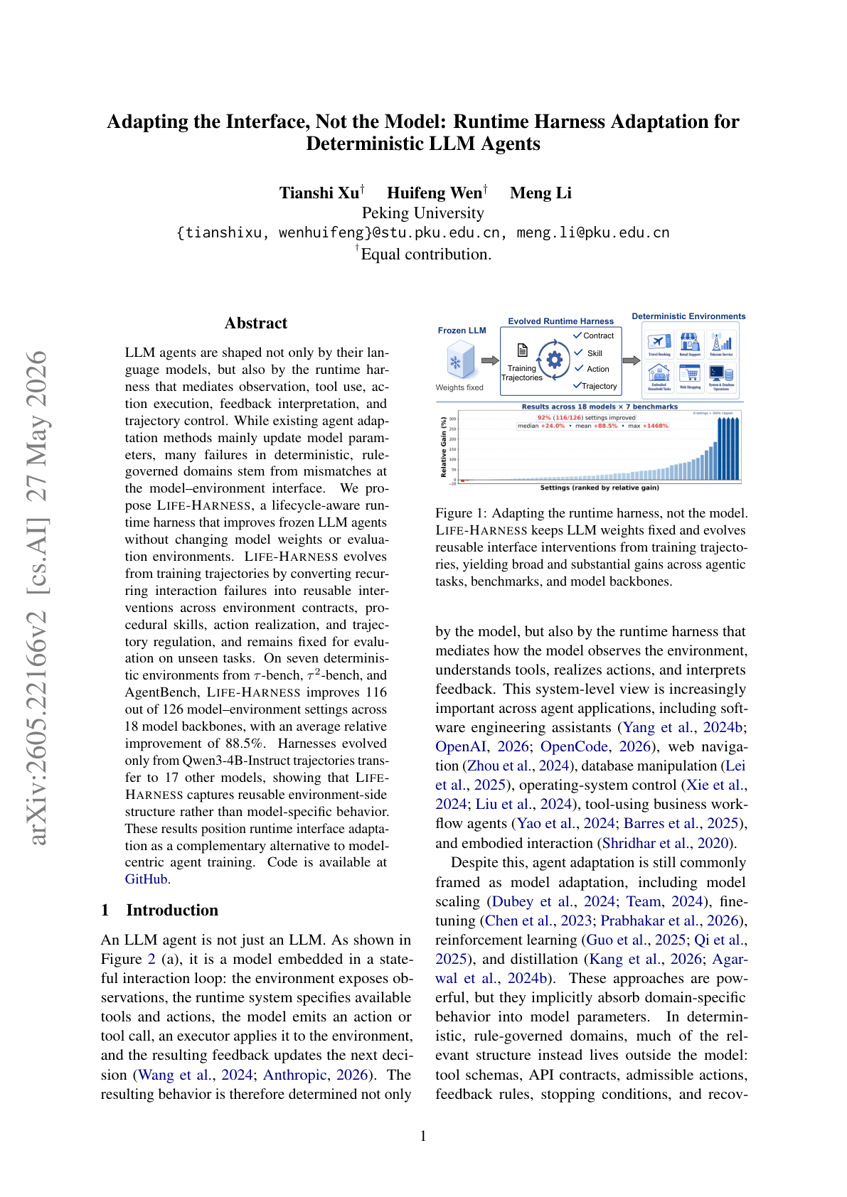 Adapting the Interface, Not the Model