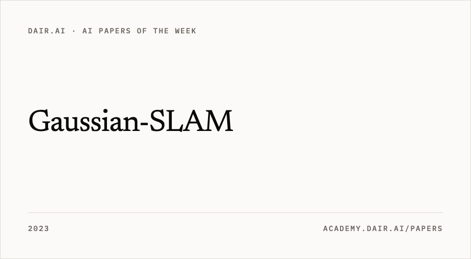 Gaussian-SLAM