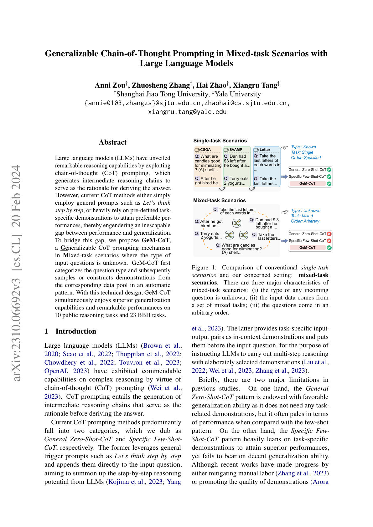 Meta Chain-of-Thought Prompting (Meta-CoT)