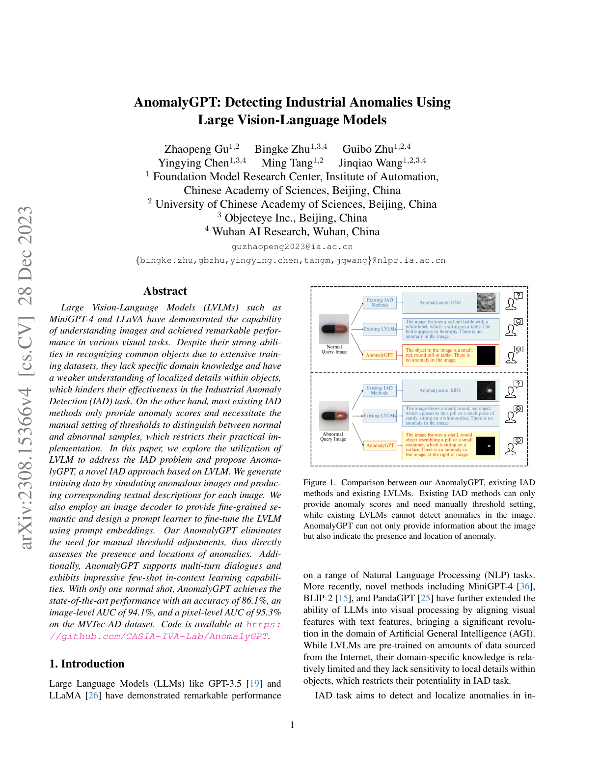 AnomalyGPT
