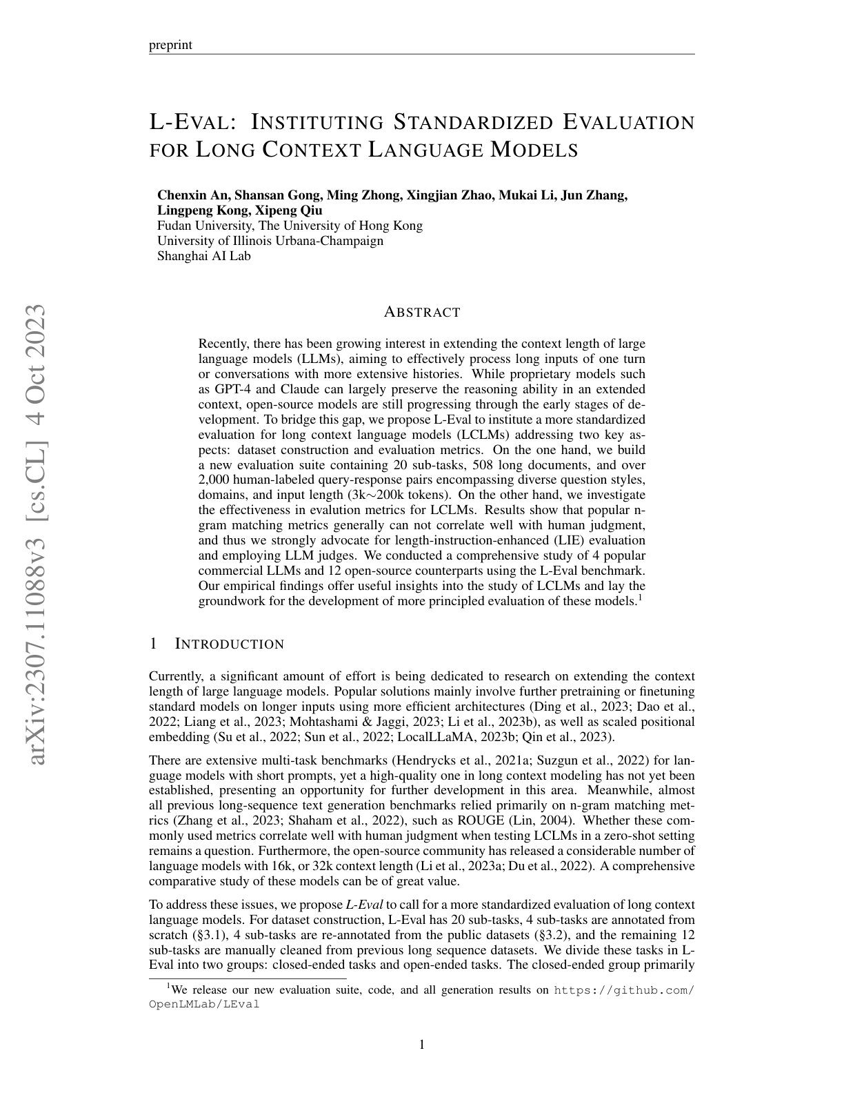 L-Eval