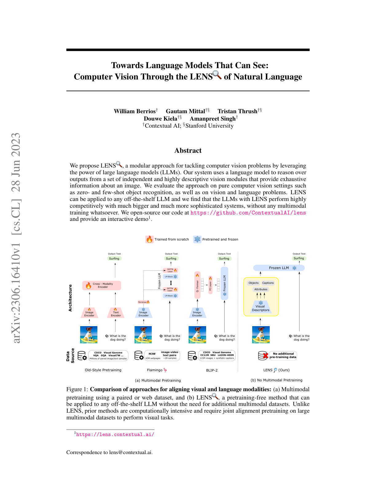Computer Vision Through the Lens of Natural Language