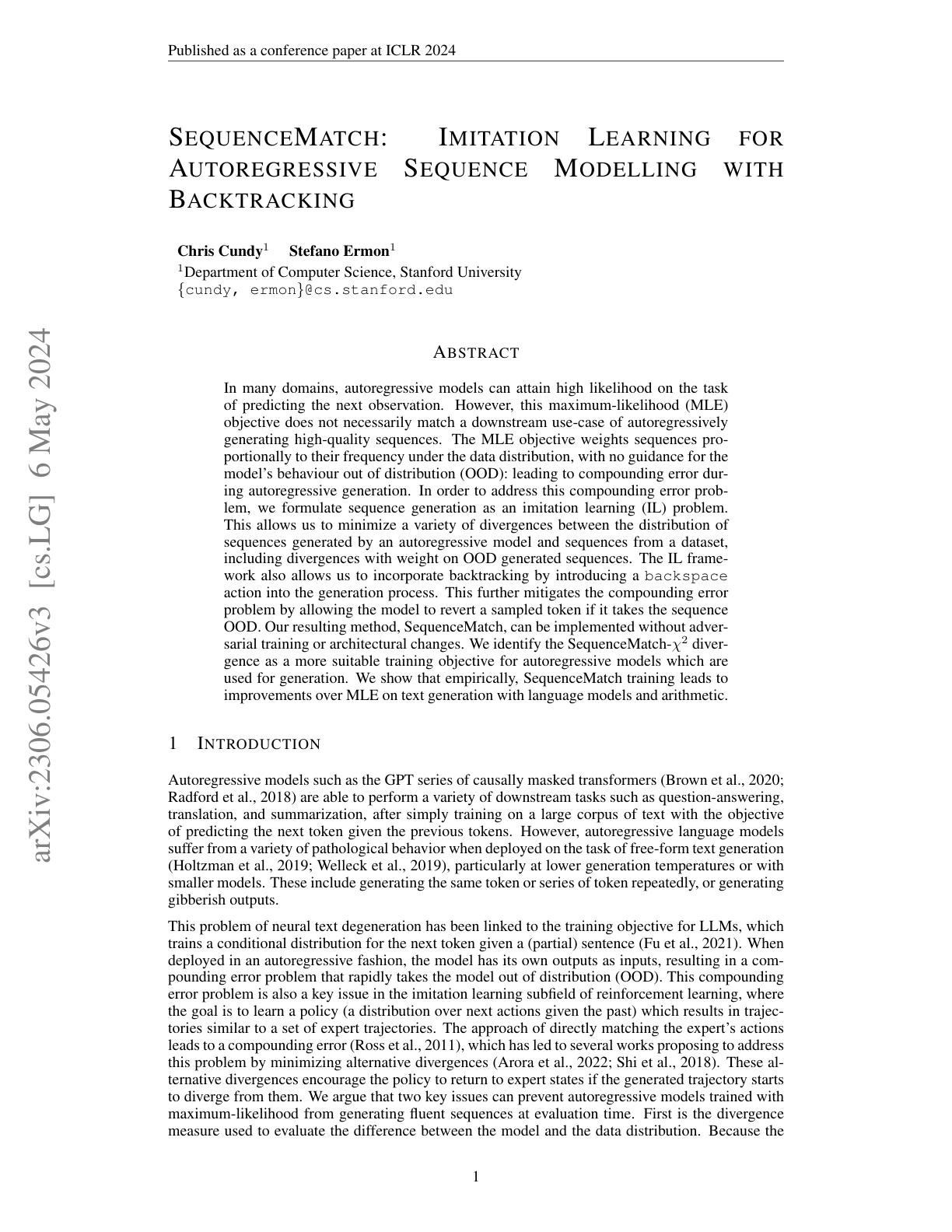 SequenceMatch