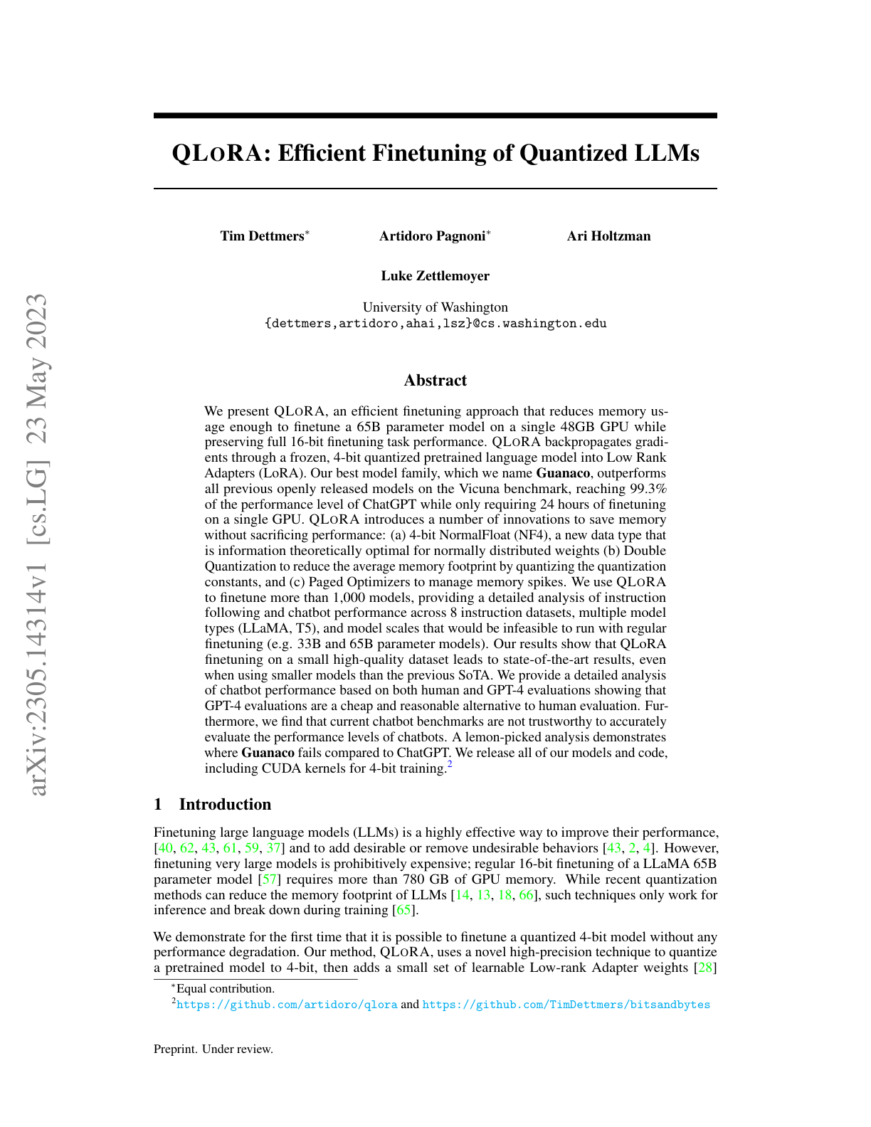 QLoRA