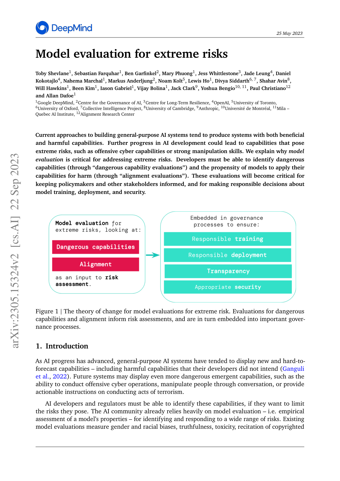Model Evaluation for Extreme Risks