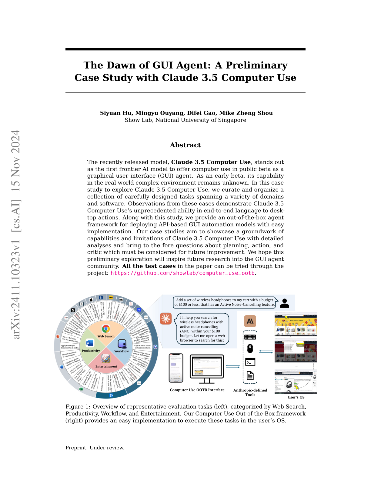 The Dawn of GUI Agent