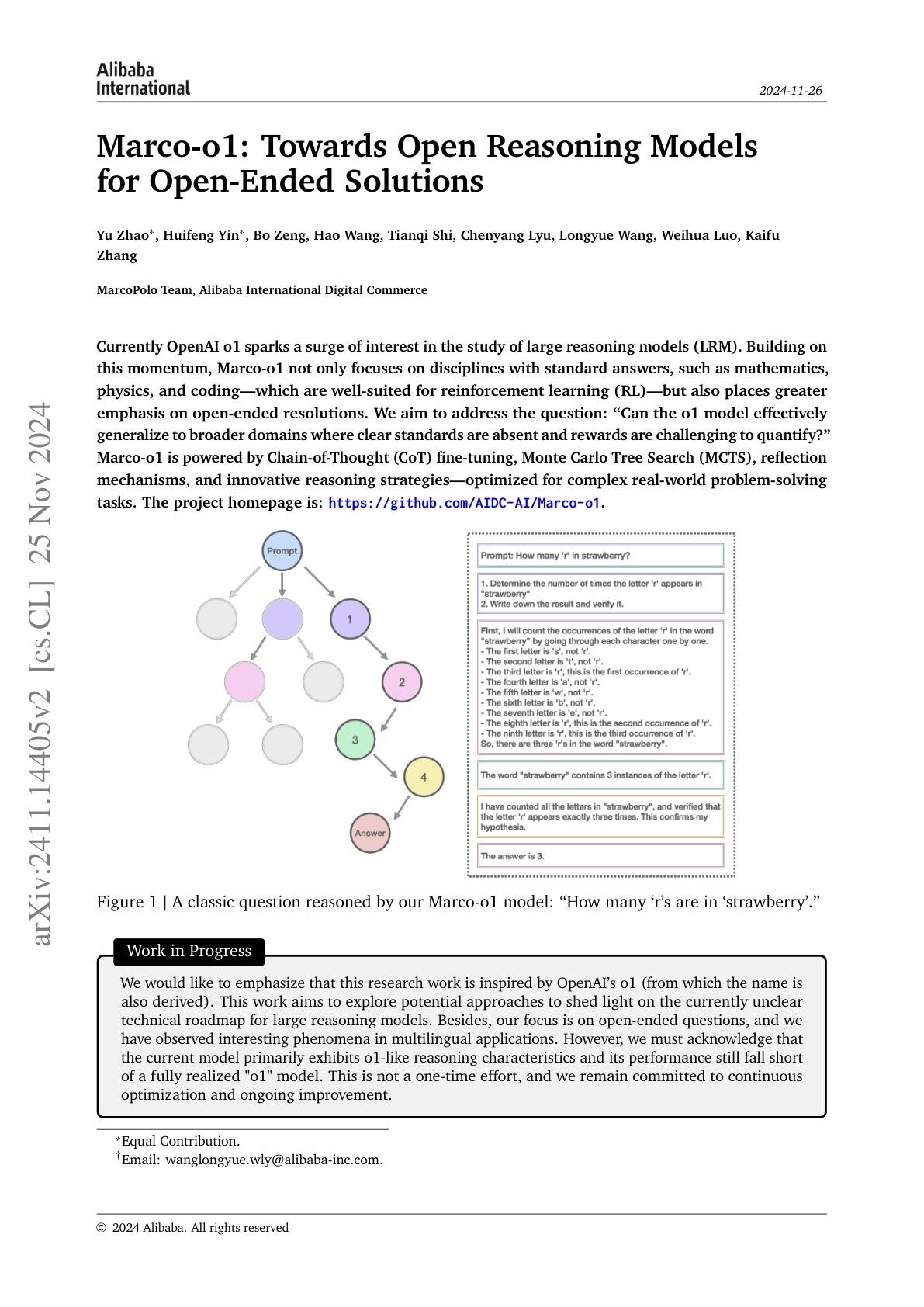 Towards Open Reasoning Models for Open-Ended Solutions
