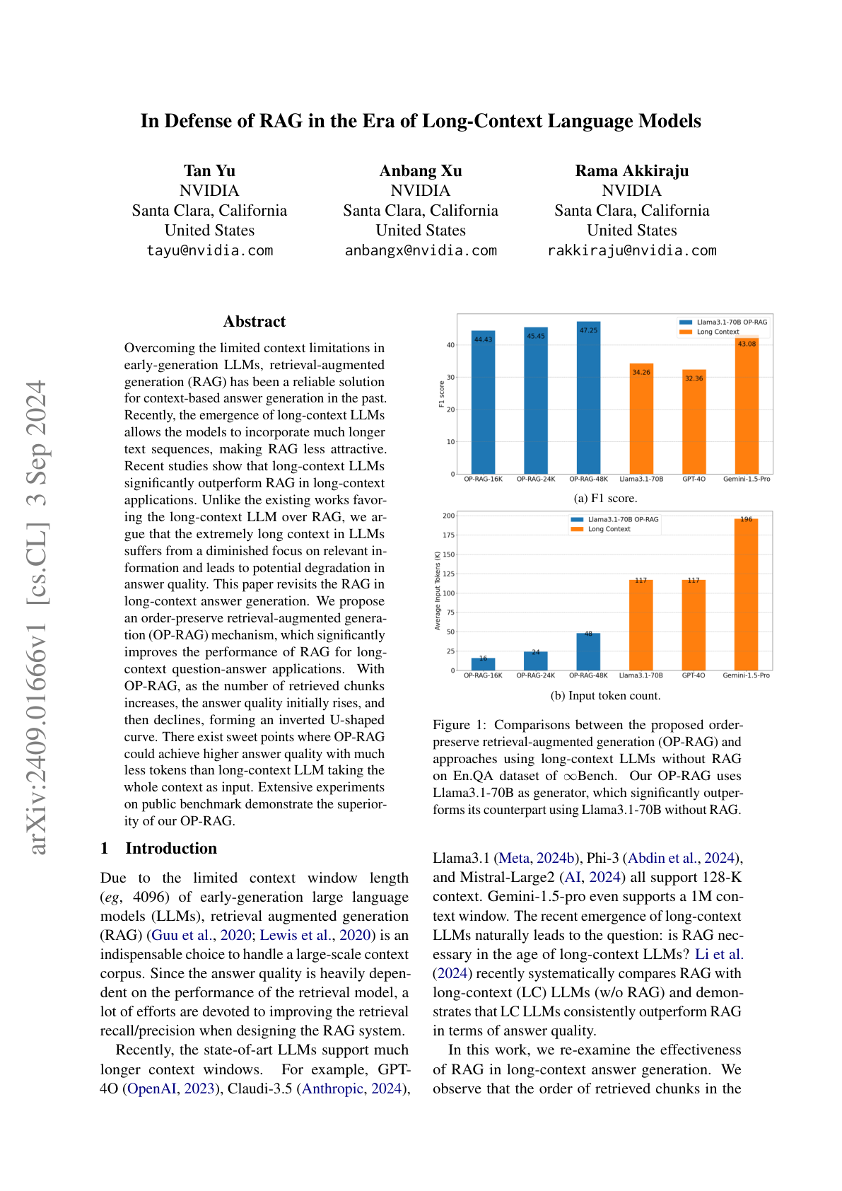 RAG in the Era of Long-Context LLMs