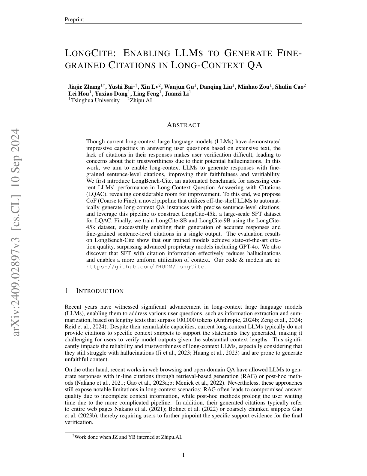 LongCite