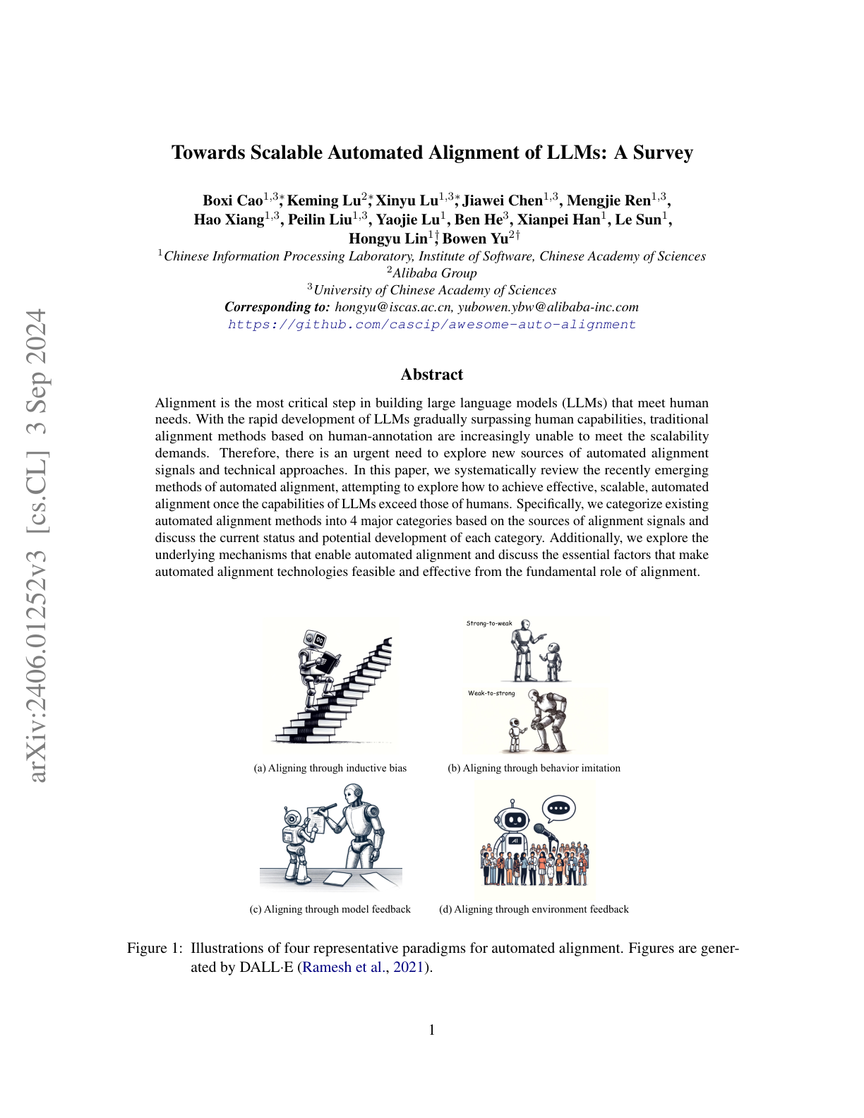 Towards Scalable Automated Alignment of LLMs