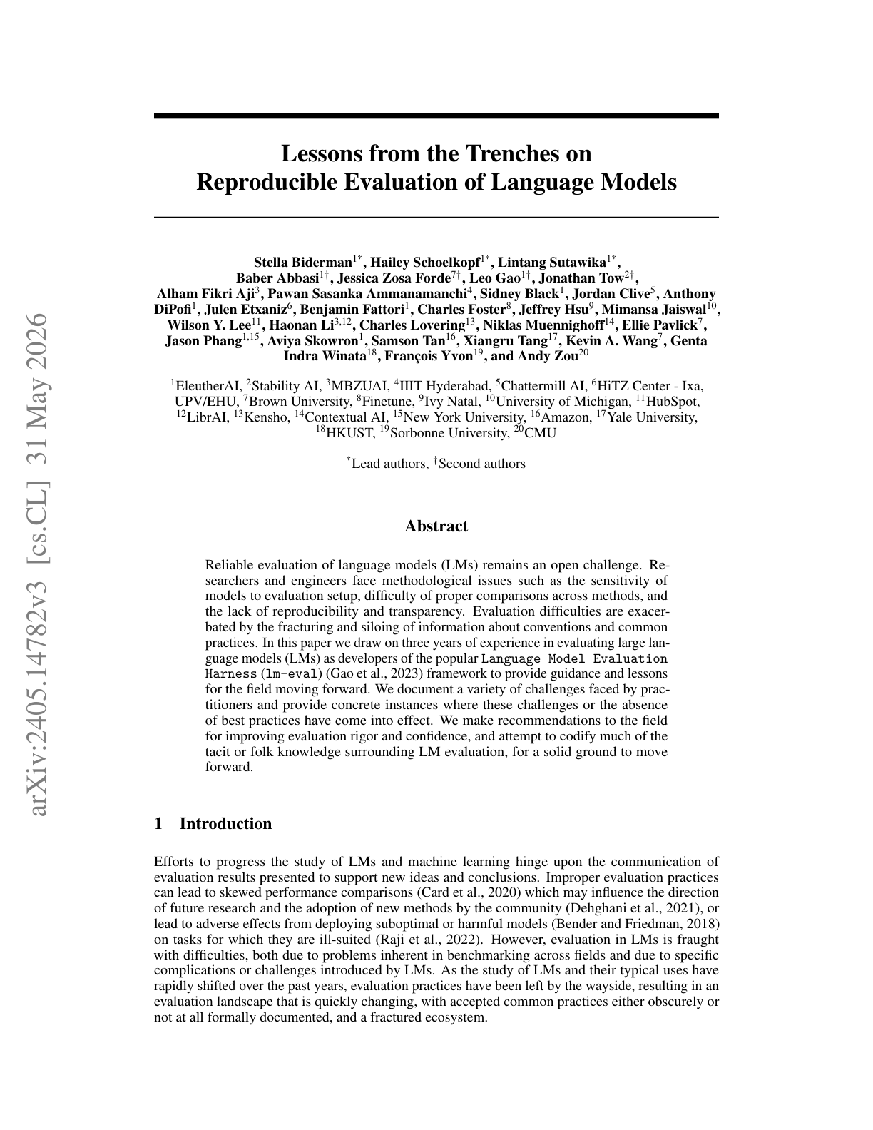 Guide for Evaluating LLMs
