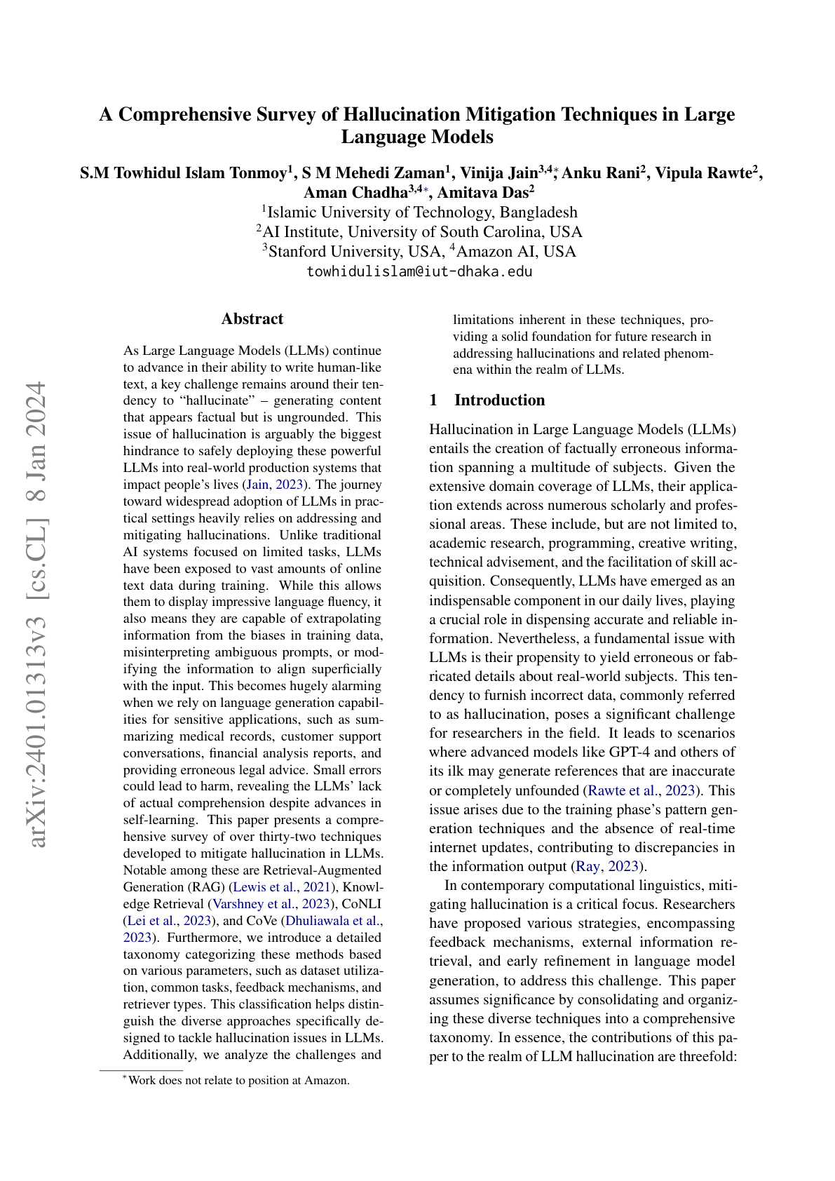 Mitigating Hallucination in LLMs
