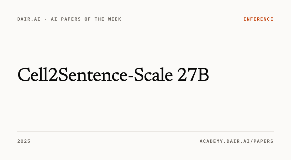 Cell2Sentence-Scale 27B