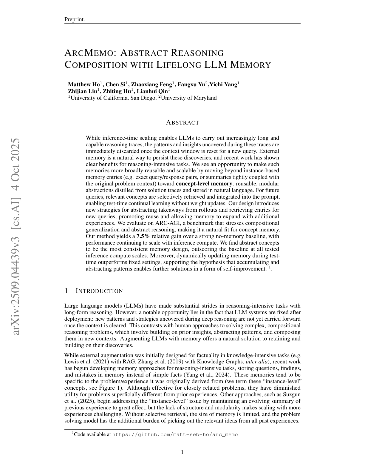 Abstract Reasoning Composition