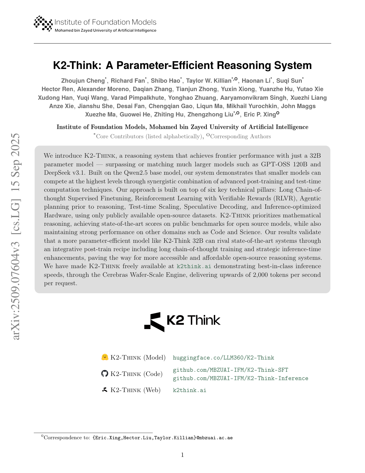 K2-Think
