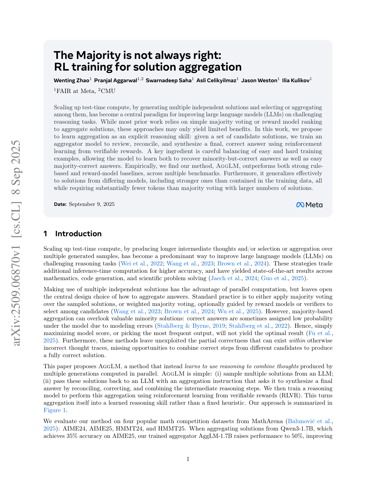 AggLM