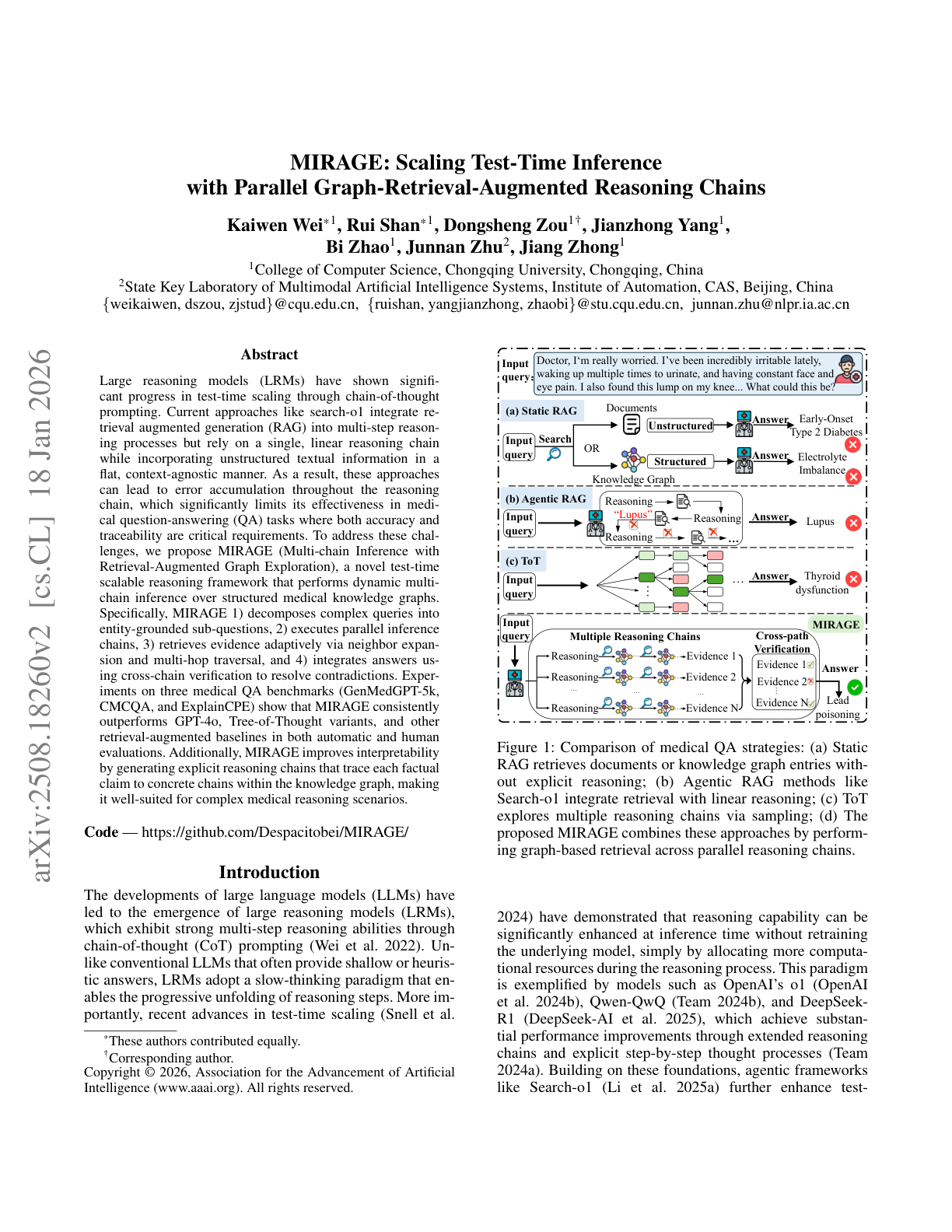 Scaling Test-Time Inference with Parallel Graph-Retrieval-Augmented Reasoning Chains