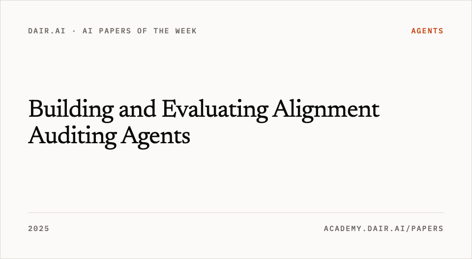 Building and Evaluating Alignment Auditing Agents