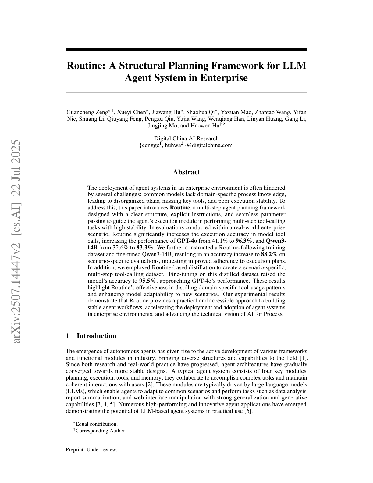 Structural Planning for LLM Agents