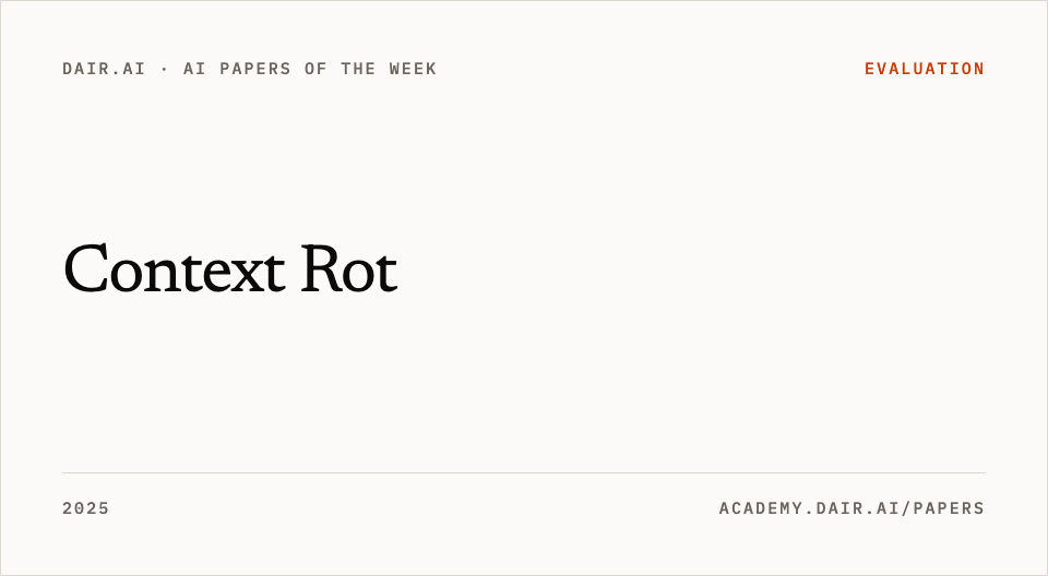 Context Rot