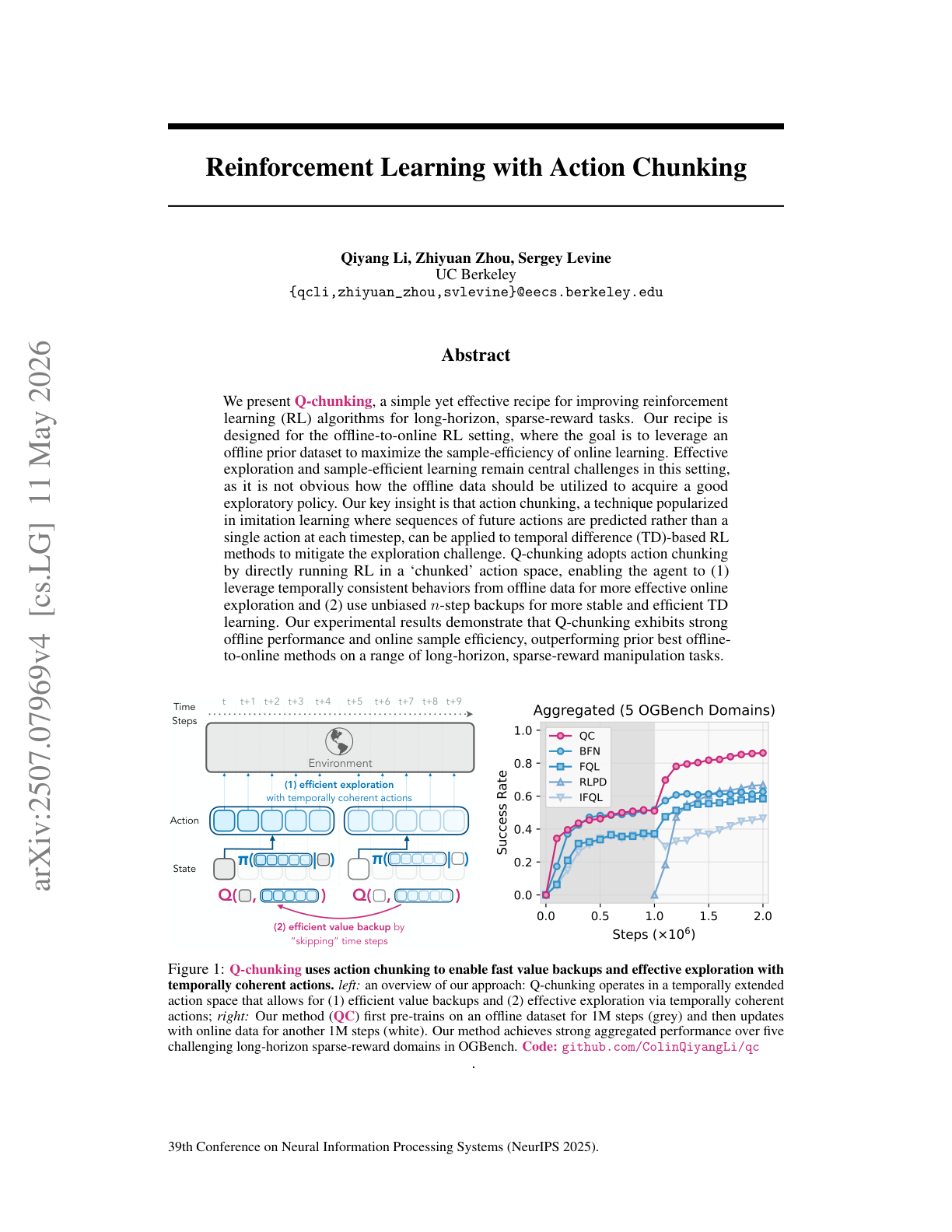 Q-Chunking