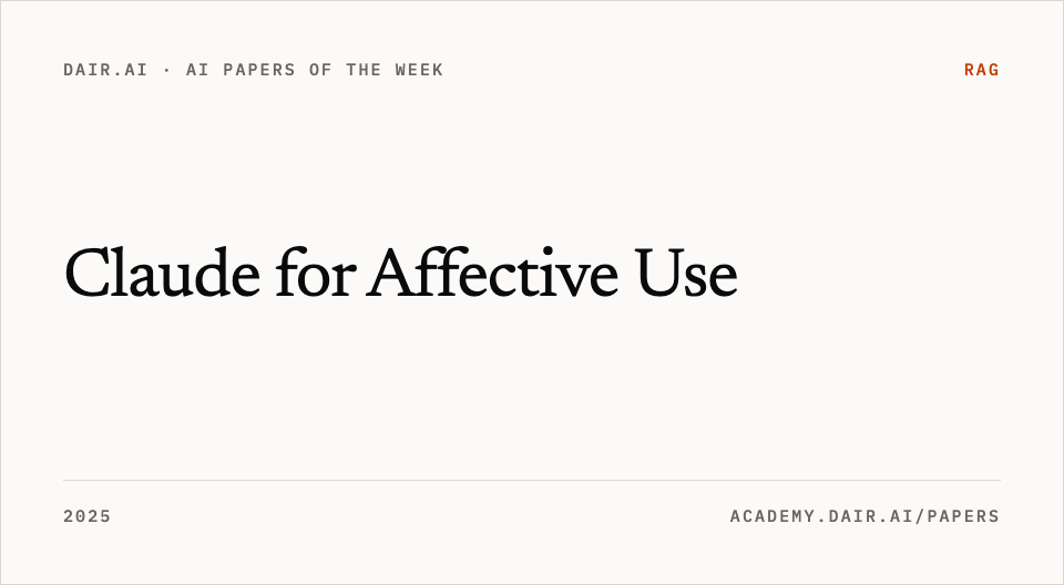 Claude for Affective Use