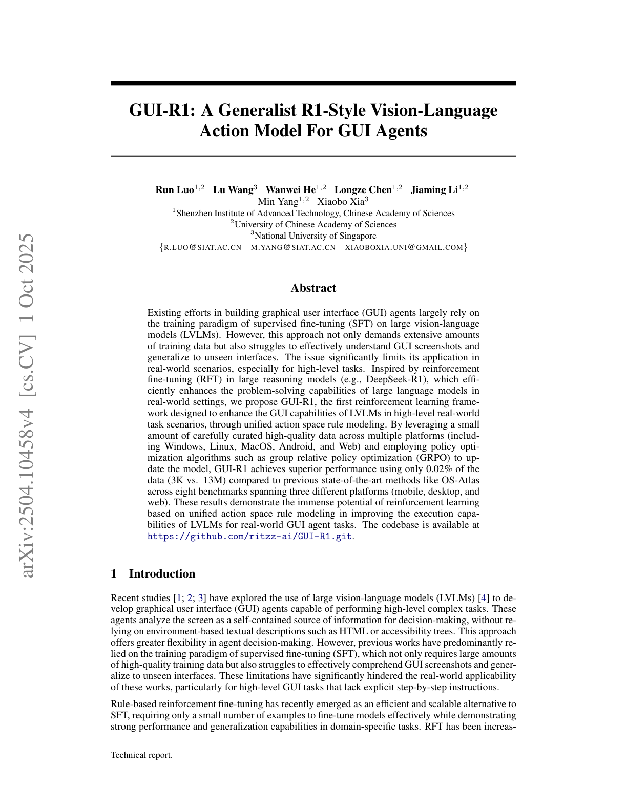 GUI-R1