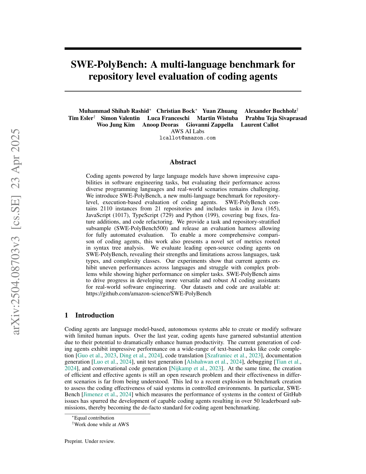 SWE-PolyBench