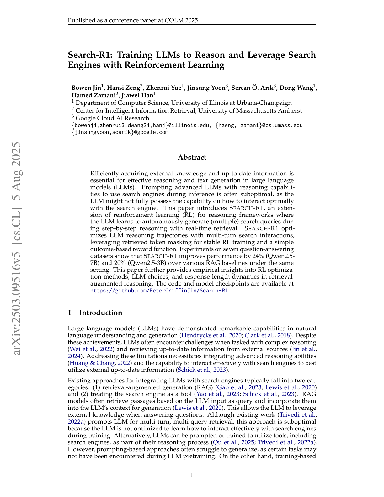 Search-R1