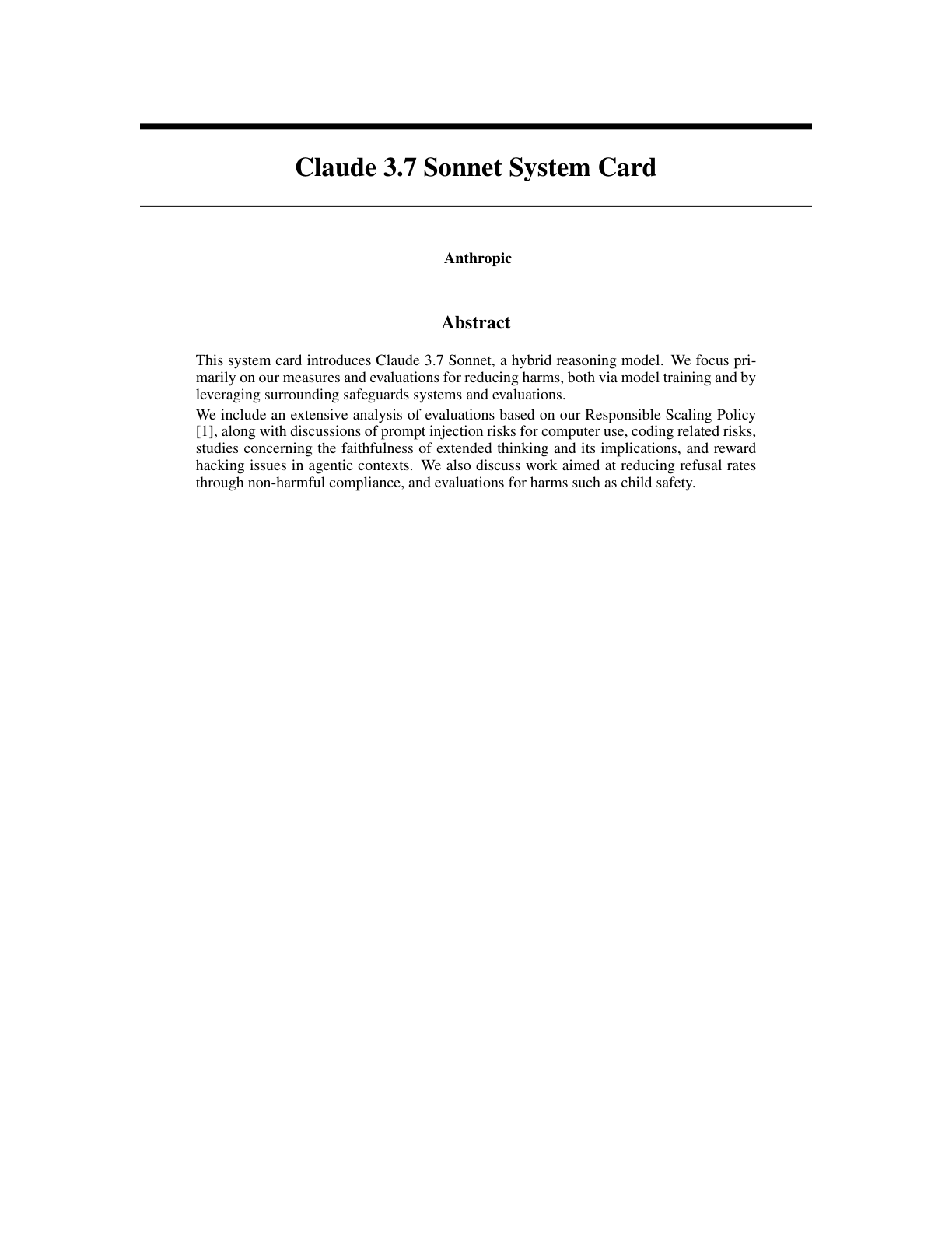Claude 3.7 Sonnet