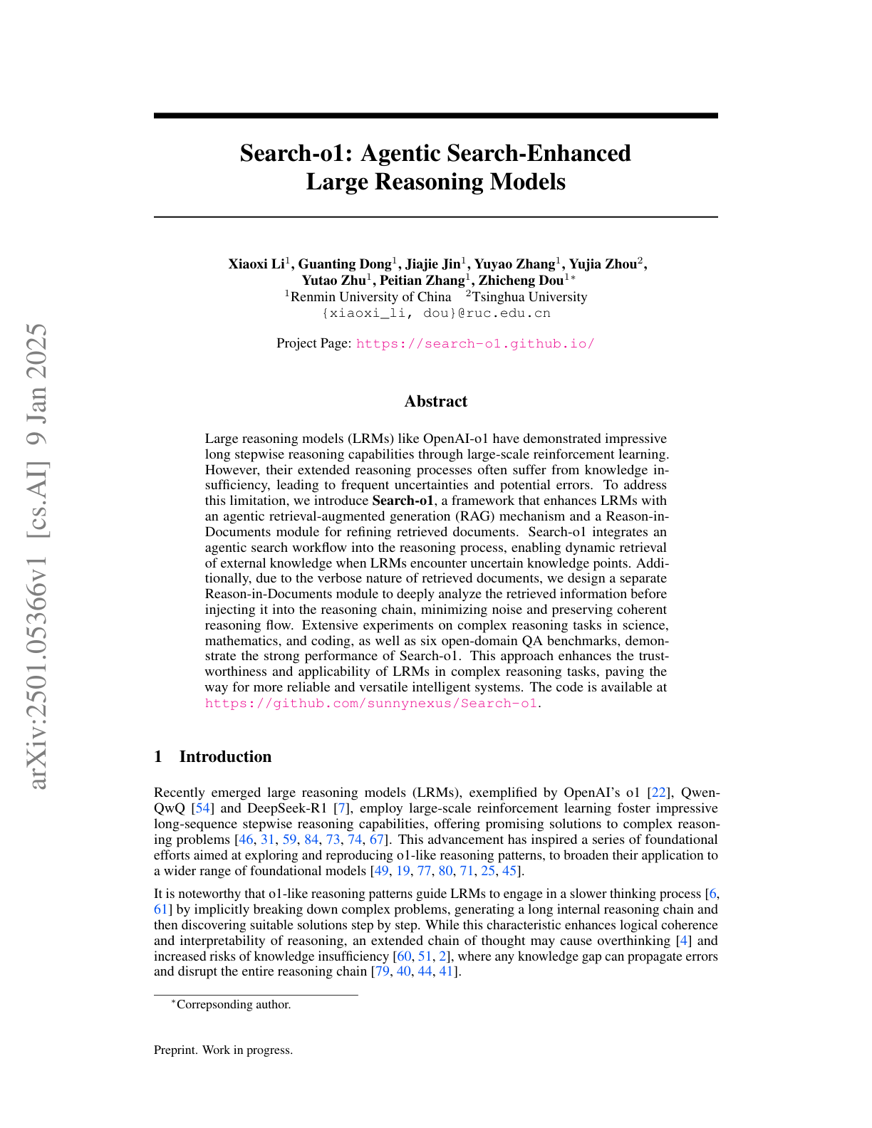Search-o1
