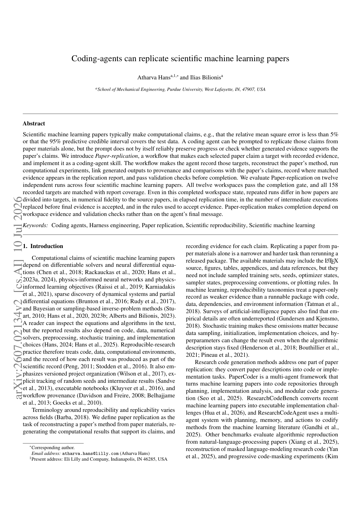 Replicating ML Papers with Agents