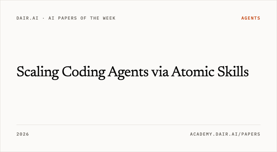 Scaling Coding Agents via Atomic Skills