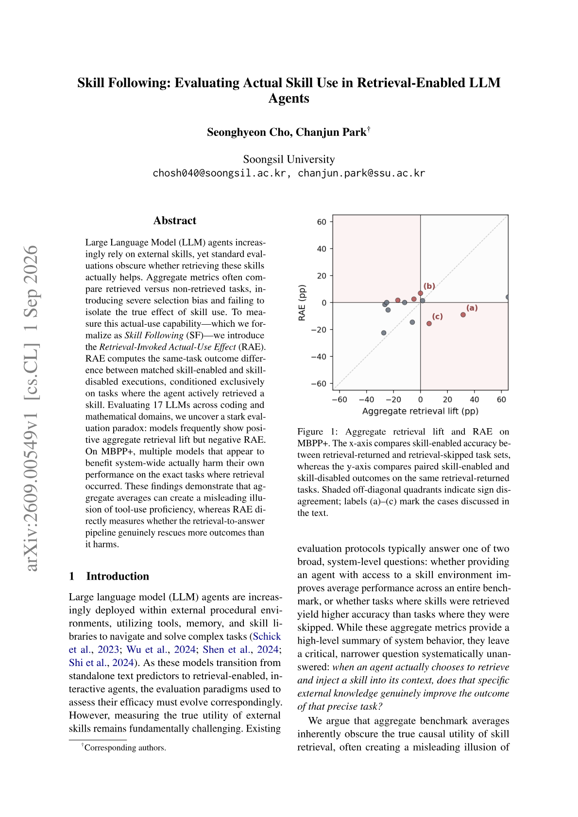 Skill Following: Evaluating Actual Skill Use in Retrieval-Enabled LLM Agents