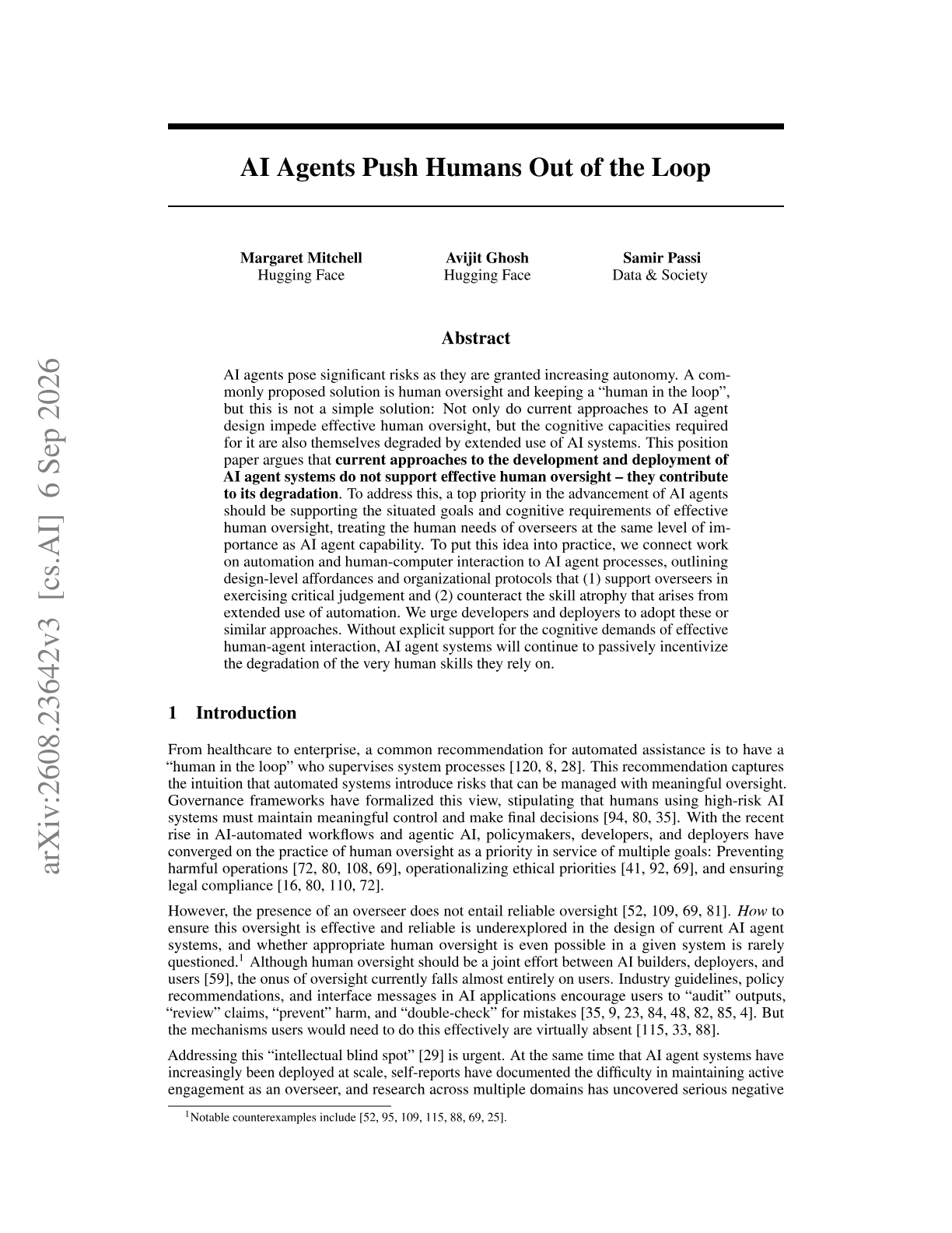 AI Agents Push Humans Out of the Loop