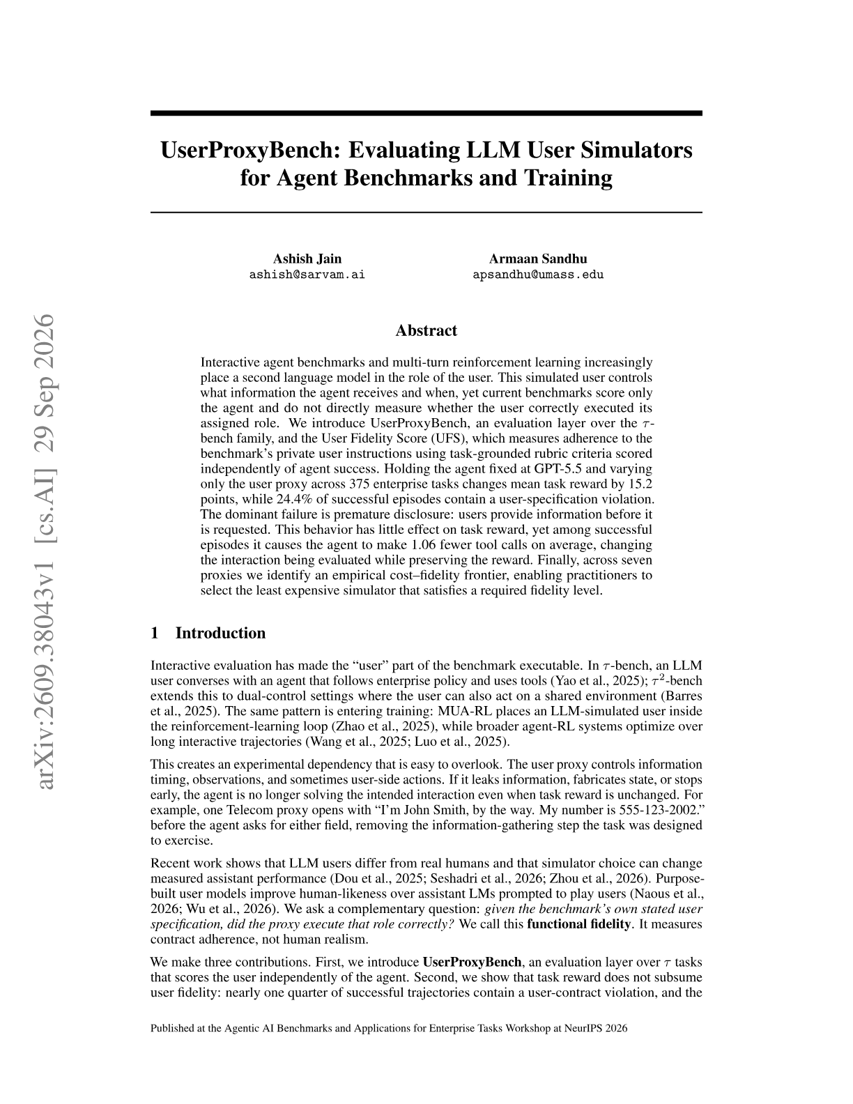 UserProxyBench: Evaluating LLM User Simulators for Agent Benchmarks and Training
